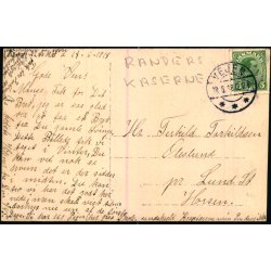 Randers - Kaserne - Fotokort 18 - 6 - 1918 - Brugt