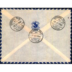 Luftpost Brev fra Frankrig til Danmark - 24 - 1 - 46