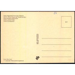 Den Kongelige Familie - Holland - Spanjersberg u/n - Ubrugt