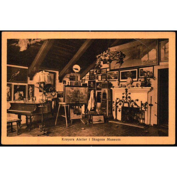 Kryers Atelier i Skagen Museum - Eneret 34866 - Ubrugt