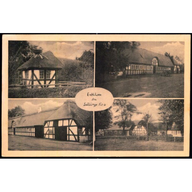 En Hilsen fra Sallinge Kro - H. Schmidt u/n - Brugt