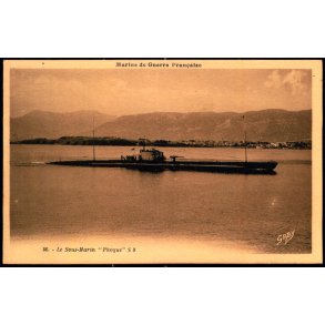 Le Sous- Marin - Phoque - Marine de Guerre Francaise - Blondel 36