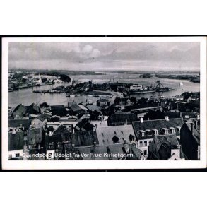 Svendborg - Udsigt fra Frue Kirketaarn - Stender S. 323 - Ubrugt