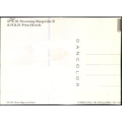 Dronning Margrethe II og Prins Henrik. - Grnlund u/n - Ubrugt