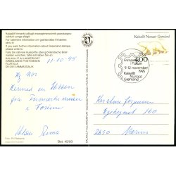 Hundesldekrsel - Grnlands Post 45/93 - Brugt