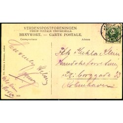 Aarhus ny Missionshotel, set fra Haven - J.J.N. 2523 - Brugt