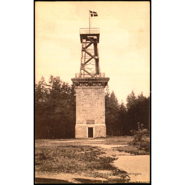 Bornholm - Kongemindet - Almindingen - F. Srensens Bogh. 17471 - Ubrugt