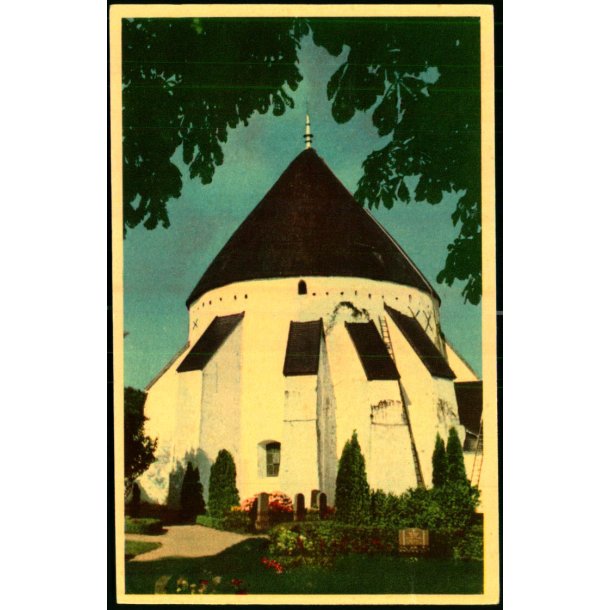 Bornholm - sterlars Rundkirke - K. Witt-Mller Serie 211 - Ubrugt