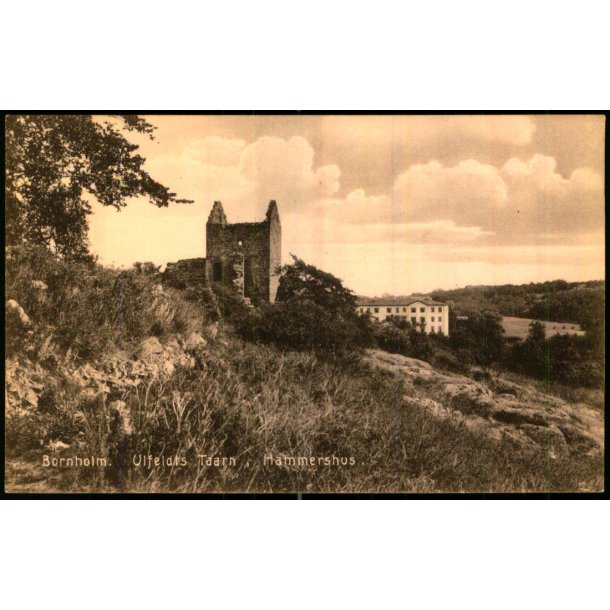 Bornholm - Ulfeldts Taarn - Hammershus - S. Kollings Bogh. 5 - Ubrugt