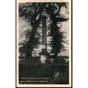Willemoesnonument paa Oddens Kirkegaard - S. Bay  68157 - Ubrugt