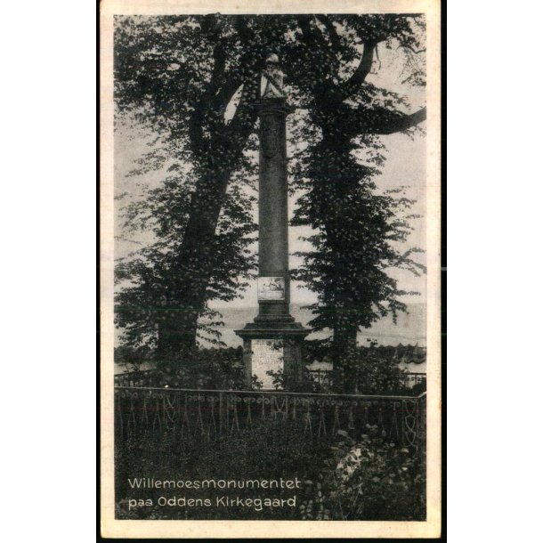 Willemoesnonument paa Oddens Kirkegaard - S. Bay  68157 - Ubrugt
