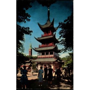 Kbenhavn - Det kinesiske Taarn  i Tivoli - Rudolf Olsen 86