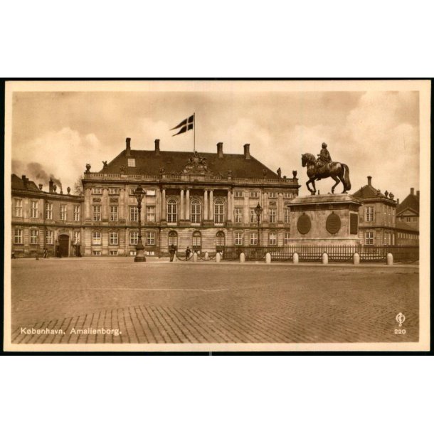 K�benhavn - Amalienborg - Chr. Olsen 220