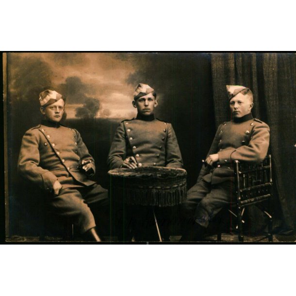 Randers - Kaserne - Fotokort 18 - 6 - 1918 - Brugt