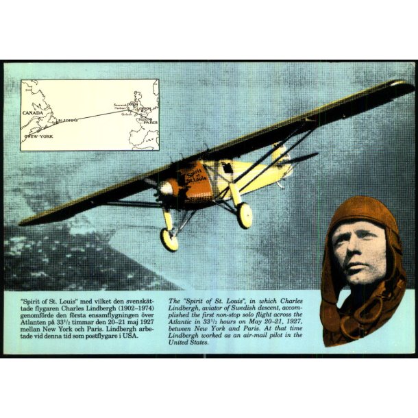 Spirit of St.Louis - Charles Lindbergh - u/n - Ubrugt