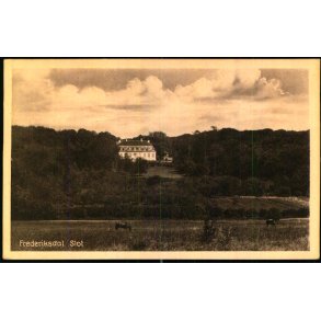 Frederiksdal Slot - Henriksens Bogh. ?- Ubrugt - Har v�ret kl�bet op !