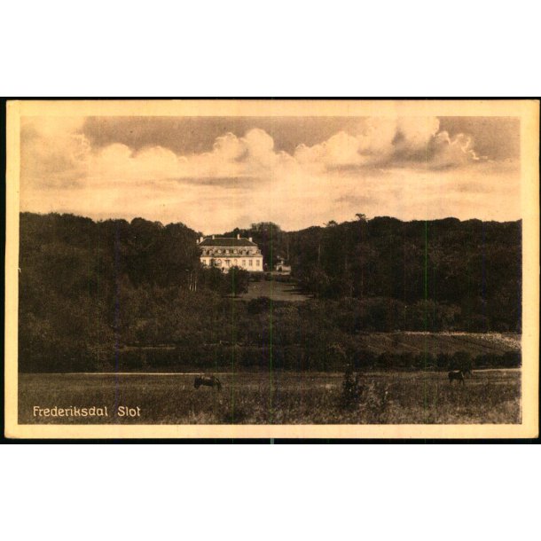 Frederiksdal Slot - Henriksens Bogh. ?- Ubrugt - Har v�ret kl�bet op !
