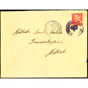 KELDSTRUP (VIG ST) - Posthornsstempel - p Brev