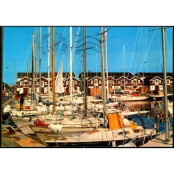 Lystsejlere i Skagen Havn  - Gr�sb�lls  7805 - Brugt