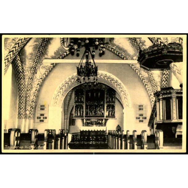 Tranderup Kirke - r - P. Andersen 19732 - Ubrugt