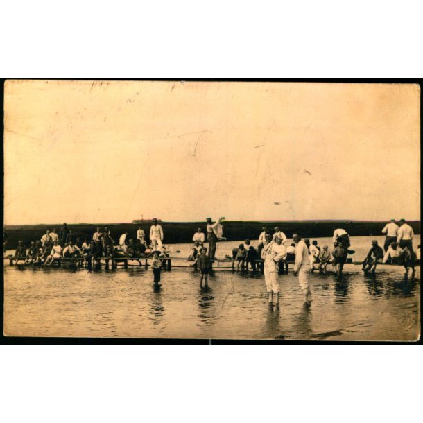 Lejren ved Borris - Fotokort u/n - Brugt