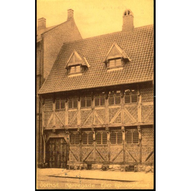 Odense - N�rregade - Ejler R�nnows Gaard - Stender 10049 - Brugt