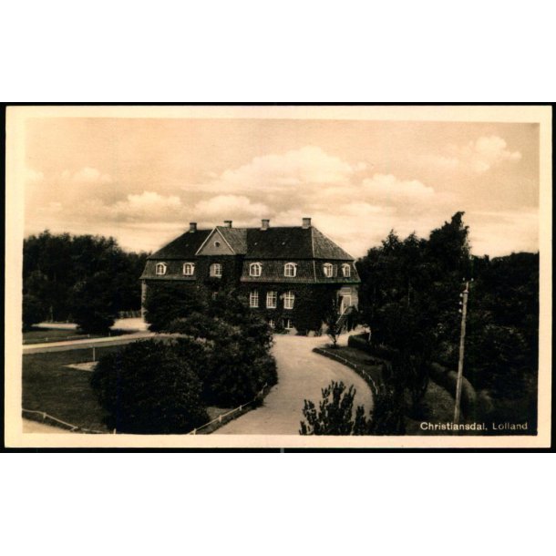 Christiansdal - Lolland - Fotokort u/n - Ubrugt