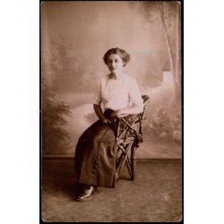 Fotokort Ukendt - Dame - Ubrugt