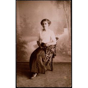 Fotokort Ukendt - Dame - Ubrugt