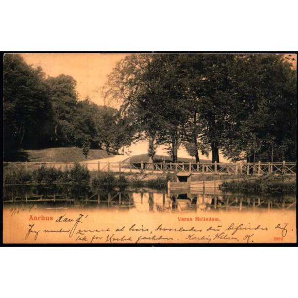 Aarhus - Varna M�lledam - Warburgs Kunst. u/n - Brugt