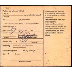 Efterporto - Adressekort Til Odense  5 - 9 - 78   - Efterporto 8,00 kr tilbage til Nr. 115