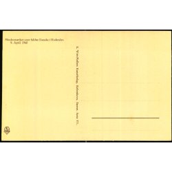 Mindesm�rket over faldne Danske i Haderslev - 9. April 1940 - K. Witt-M�ller 571 - Ubrugt