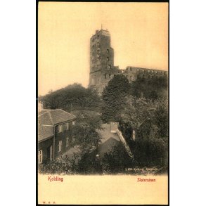Kolding - Slotsruinen - W.K.F. 254 - Ubrugt