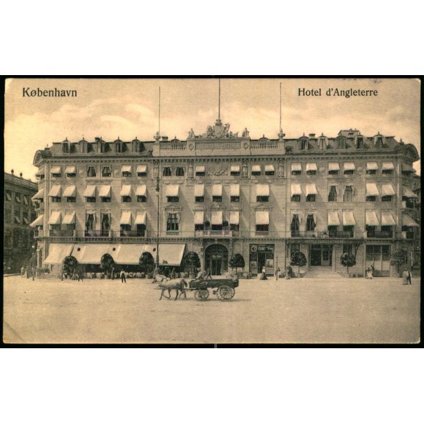 K�benhavn - Hotel d�ngleterre - Sk.B. &amp; Kf. 3444