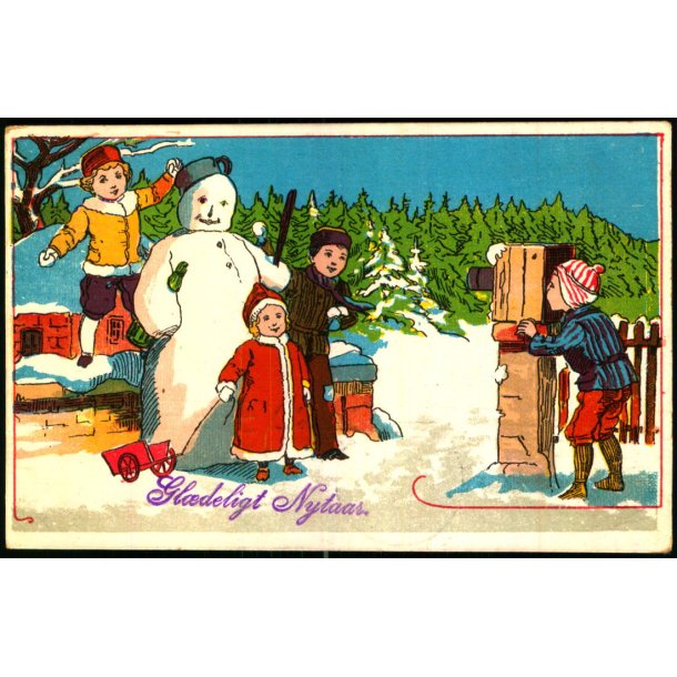 Gldeligt Nytaar - M.St. 14 - Brugt