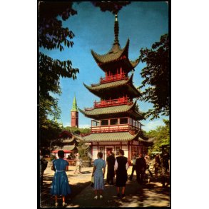 Kbenhavn -  Det kinesiske Taarn i Tivoli - Rudolf Olsen 86