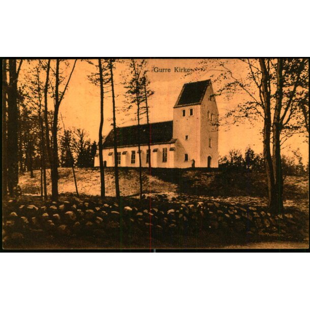 Gurre Kirke - Jens Mller 1050 - Ubrugt