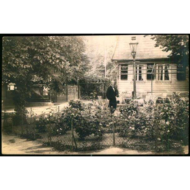 Holte - Cafe - Restauration - Fotokort u/n - Ubrugt