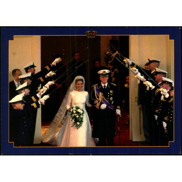 Prins Willem Alexander og Prinsesse Maxinas Bryllup - u/n - Ubrugt