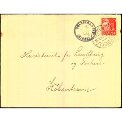 BOLTINGGAARD (RINGE) - Posthornsstempel p Brev