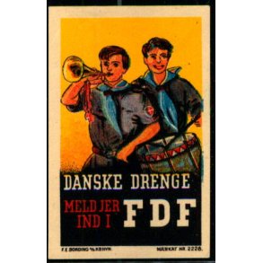  F.D.F. Danske Drenge - Meld jer ind ! - Mrkat Utakket