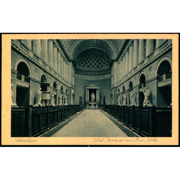 Kbenhavn - Det indre af Frue Kirke - EDFPH 2980/4