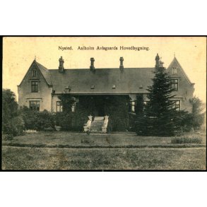 Nysted - Aalholm Avlsgaards Hovedbygning - E. Ross Svenningsens Papirh. u/n - Brugt
