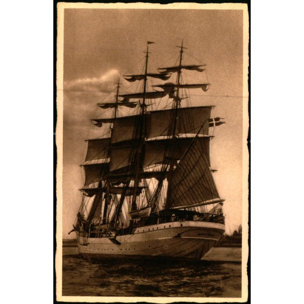 Skoleskibet "Danmark" - u/n - Ubrugt