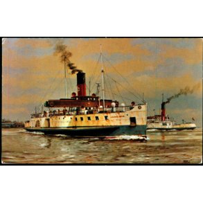 Hunber Ferry - P.S. Lincoln Castle -  57 - Ubrugt 