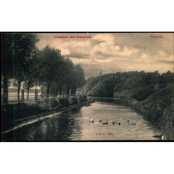 Fredericia - Voldgraven med Strandvejen - H.H.O. 2826 - Brugt