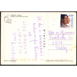 Frgerne Tycho Brahe og Aurora - Helsingr - My Card 343 - Brugt