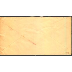 SOLRD STRAND (Taastrup) - Posthornsstempel p Brev