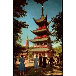 Kbenhavn -  Det kinesiske Taarn i Tivoli - Rudolf Olsen 86