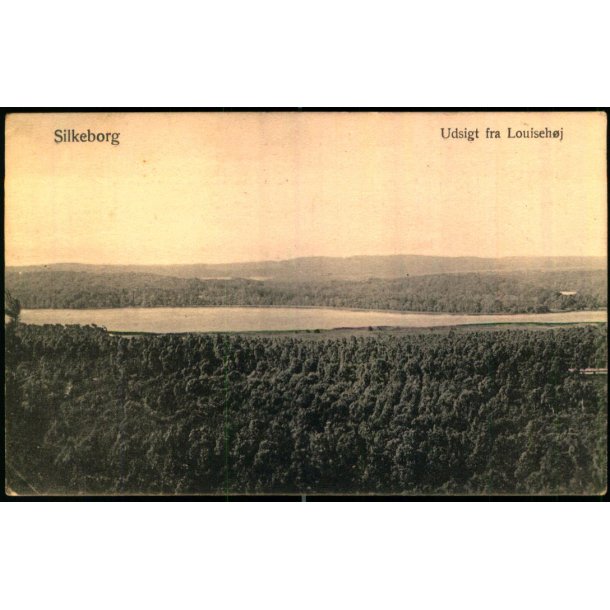 Silkeborg - Udsigt fra Louiseh�j - Th. List 3717 - Ubrugt